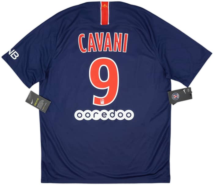 2018-19 Paris Saint-Germain Home Shirt Cavani #9 (L)