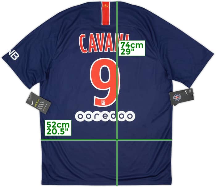 2018-19 Paris Saint-Germain Home Shirt Cavani #9 (L)