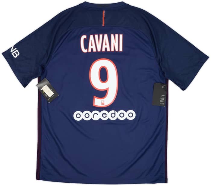 2016-17 Paris Saint-Germain Home Shirt Cavani #9 (L)