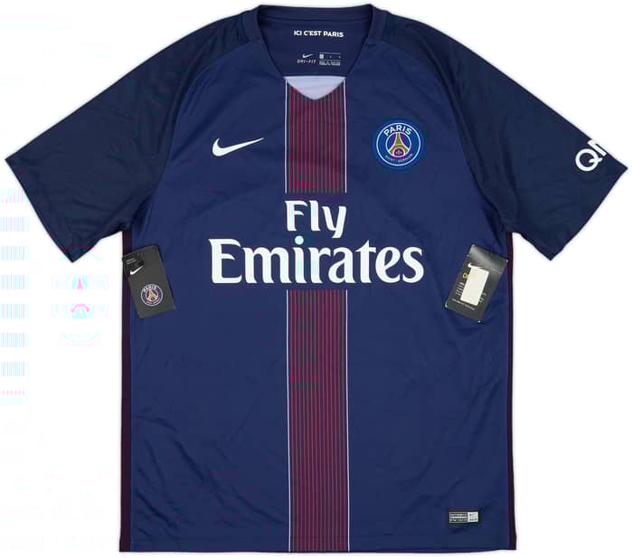2016-17 Paris Saint-Germain Home Shirt Cavani #9 (L)