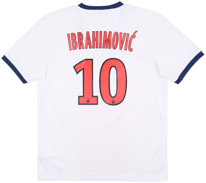 2013-14 Paris Saint-Germain Away Shirt Ibrahimovic #10 - 10/10 - (L)
