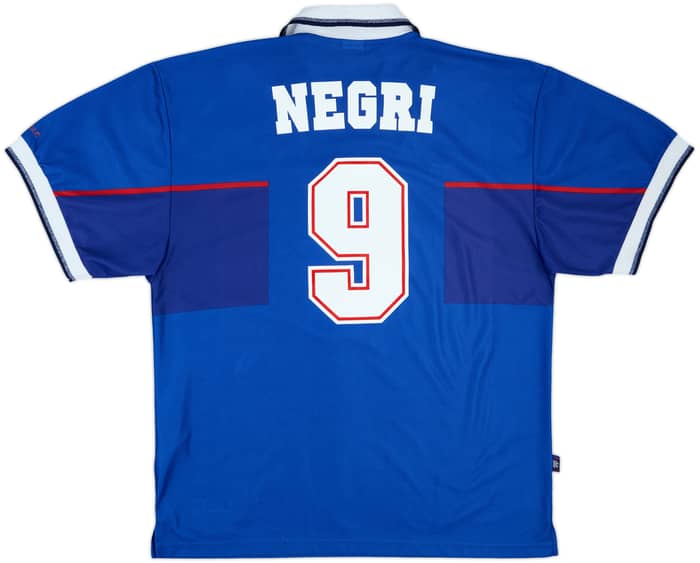 1997-99 Rangers Home Shirt Negri #9 - 9/10 - (XL)