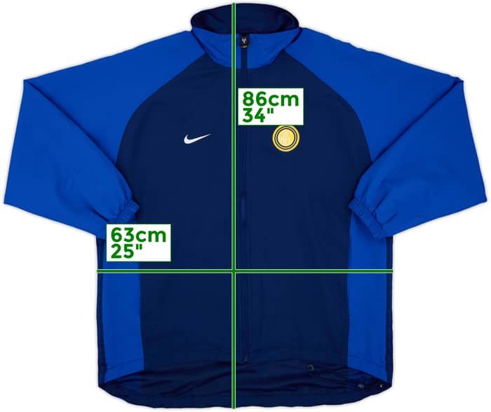 1998-99 Inter Milan Nike Track Jacket - 8/10 - (M)
