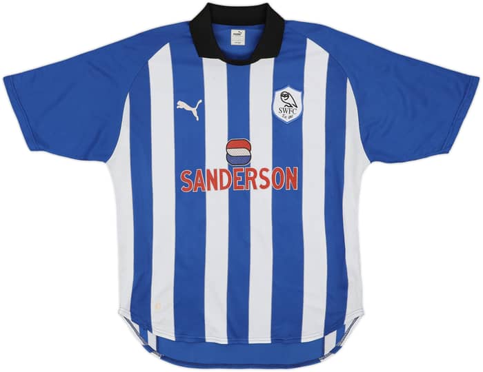 1999-00 Sheffield Wednesday Home Shirt Jonk #4 - 7/10 - (L)