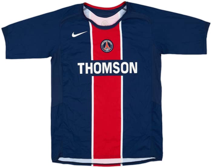 2005-06 Paris Saint-Germain Home Shirt - 8/10 - (L.Boys)