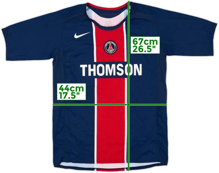 2005-06 Paris Saint-Germain Home Shirt - 8/10 - (L.Boys)