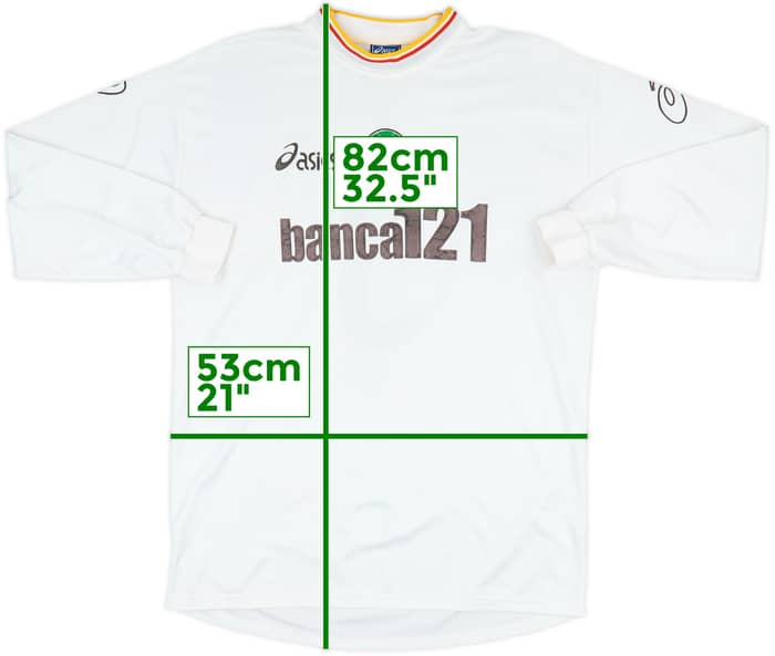 2000-01 Lecce Away L/S Shirt #3 - 6/10 - (M)