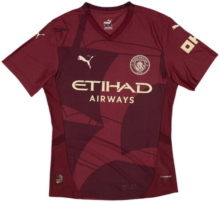 2024-25 Manchester City Authentic Third Shirt Greenwood #5 - 7/10 - (M)