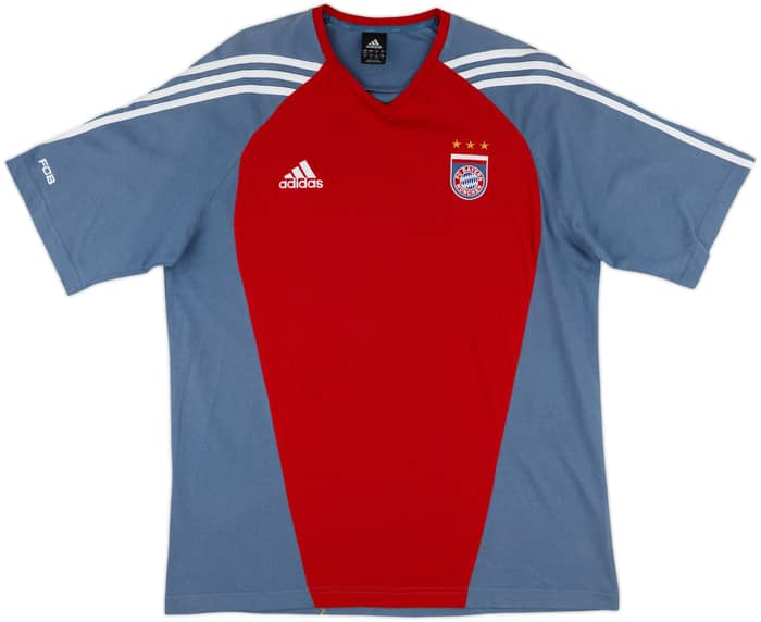 2005-06 Bayern Munich adidas Cotton Tee - 9/10 - (L/XL)