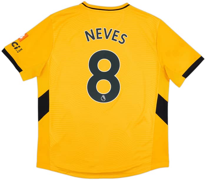 2021-22 Wolves Home Shirt Neves #8 - 7/10 - (XL)