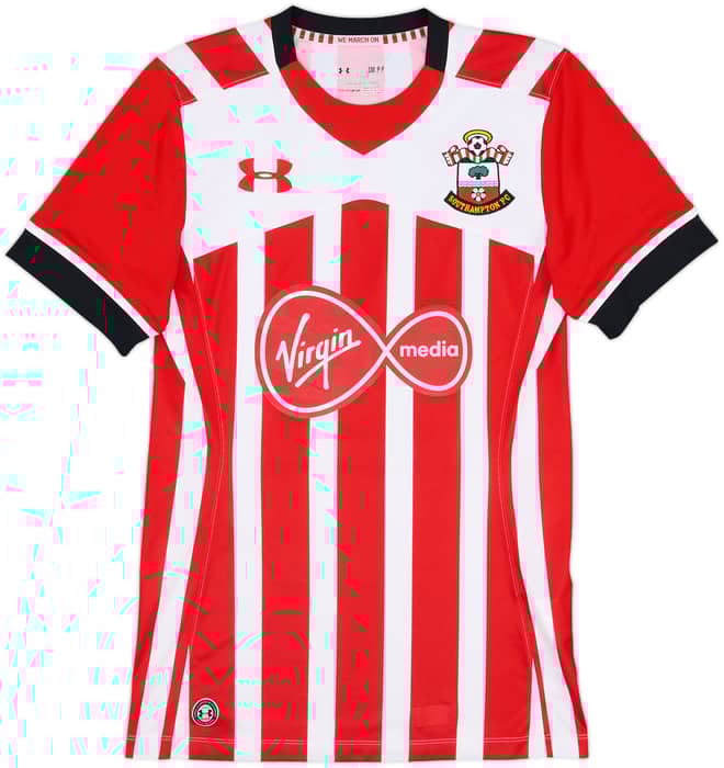 2016-17 Southampton Home Shirt Virgil #17 - 10/10 - (S)