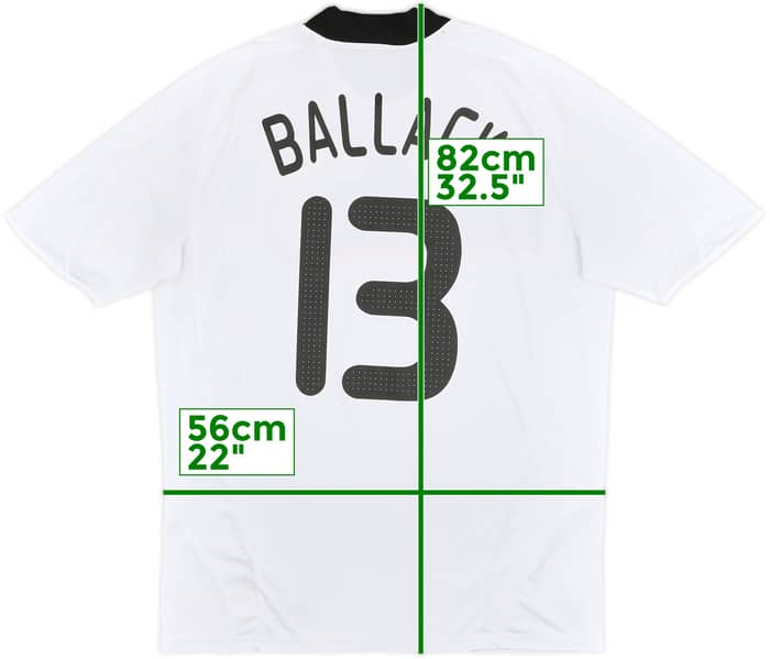 2008-09 Germany Home Shirt Ballack #13 - 7/10 - (L)