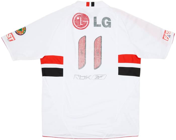 2006-07 Sao Paulo Home Shirt #11 - 6/10 - (XL)