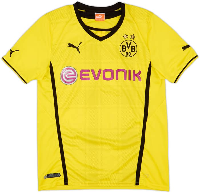 2013-14 Borussia Dortmund Home Shirt - 7/10 - (M)