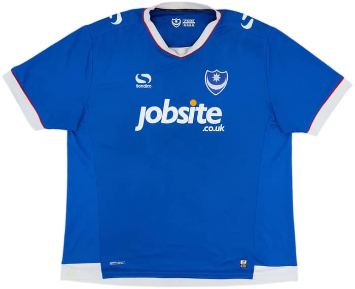 2016-17 Portsmouth Home Shirt - 5/10 - (XXL)