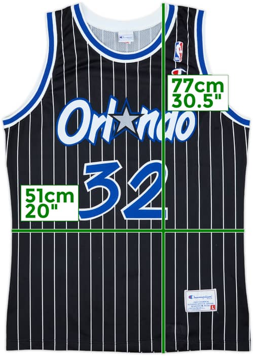 1992-96 Orlando Magic O'Neal #32 Champion Away Jersey - 8/10 - (L)