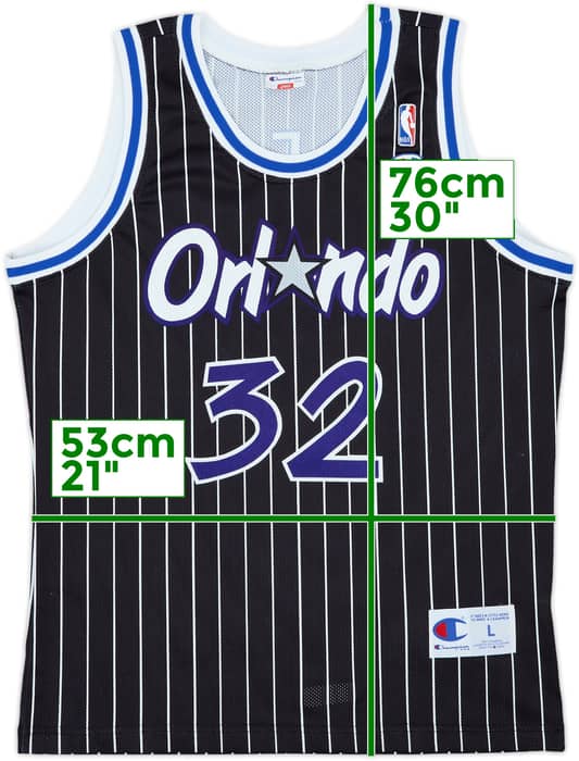 1992-96 Orlando Magic O'Neal #32 Champion Away Jersey - 7/10 - (L)