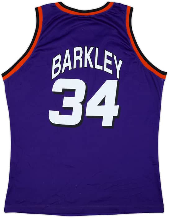 1992-96 Phoenix Suns Barkley #34 Champion Away Jersey - 9/10 - (L)