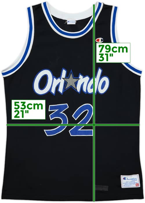 1992-94 Orlando Magic O'Neal #32 Champion Away Jersey - 5/10 - (XL)