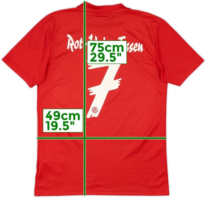 2012-13 Rot-Weiss Essen Home Shirt #7 - 9/10 - (M)