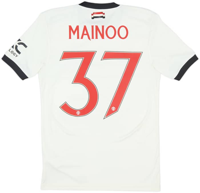 2024-25 Manchester United Third Shirt Mainoo #37 - 10/10 - (S)