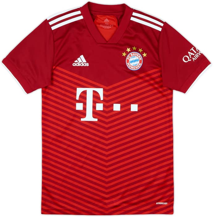 2021-22 Bayern Munich Home Shirt Muller #25 - 10/10 - (XS)