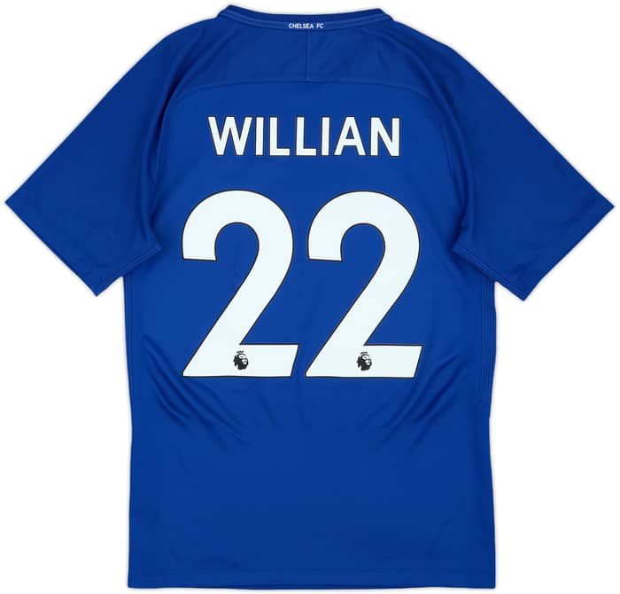2017-18 Chelsea Home Shirt Willian #22 - 8/10 - (S)
