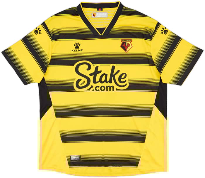 2021-22 Watford Home Shirt - 6/10 - (XL)