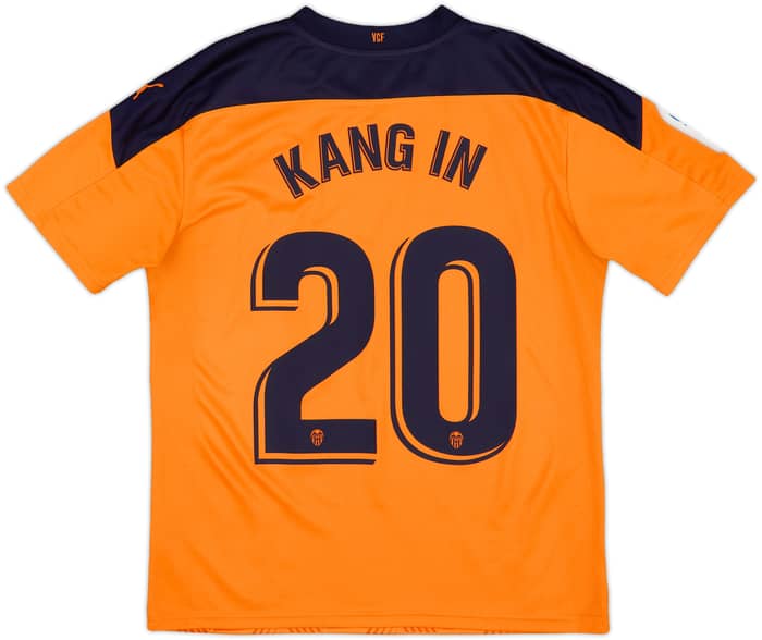 2020-21 Valencia Away Shirt Kang In #20 - 10/10 - (M)