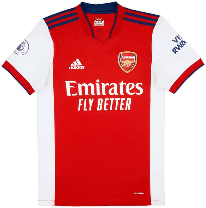 2021-22 Arsenal Home Shirt Saka #7 - 7/10 - (S)