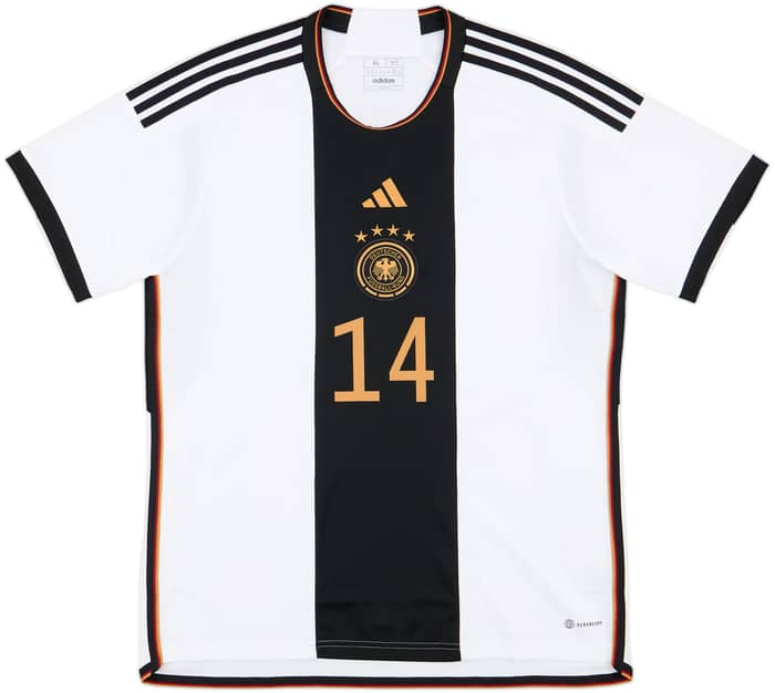 2022-23 Germany Home Shirt Musiala #14 - 10/10 - (XL)