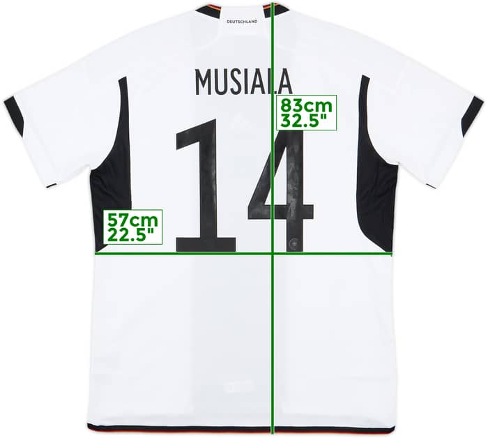2022-23 Germany Home Shirt Musiala #14 - 10/10 - (XL)