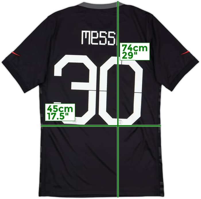 2021-22 Paris Saint-Germain Third Shirt Messi #30 - 10/10 - (S)