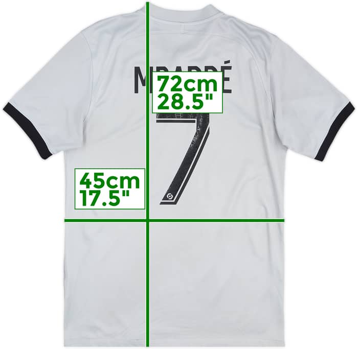 2022-23 Paris Saint-Germain Away Shirt Mbappe #7 - 7/10 - (S)