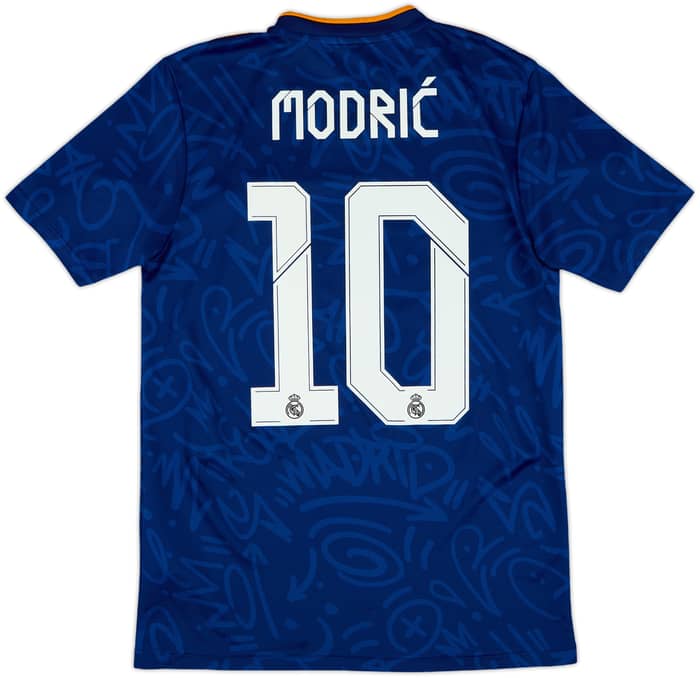 2021-22 Real Madrid Away Shirt Modric #10 - 9/10 - (S)