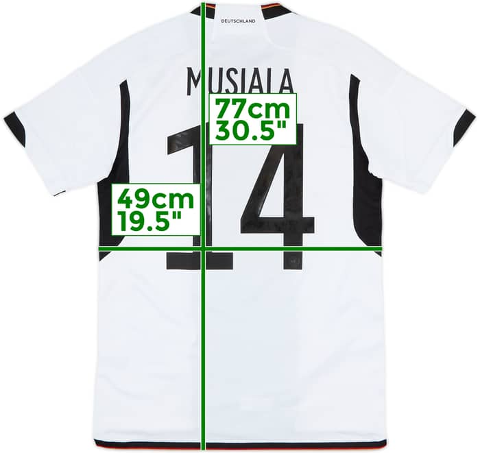 2022-23 Germany Home Shirt Musiala #14 - 8/10 - (M)