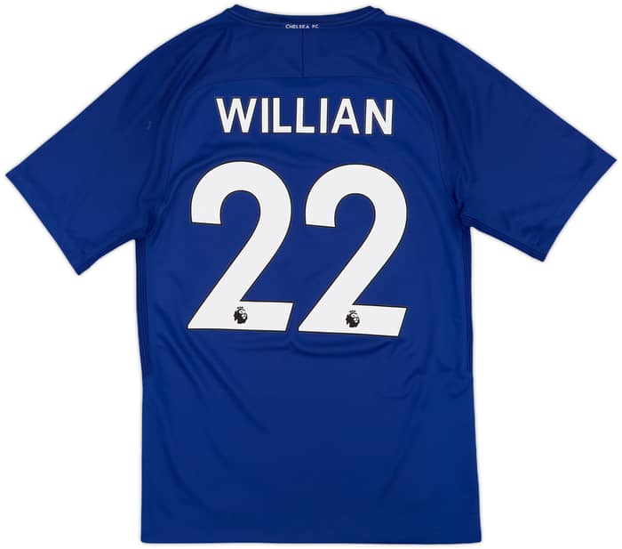 2017-18 Chelsea Home Shirt Willian #22 - 10/10 - (S)