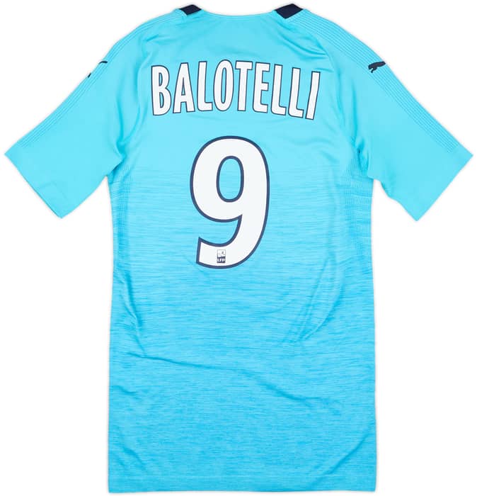 2018-19 Olympique Marseille Authentic EvoKnit Player Issue Third Shirt Balotelli #9 - 10/10 - (S)