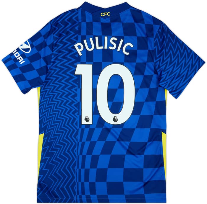 2021-22 Chelsea Home Shirt Pulisic #10 - 10/10 - (M)
