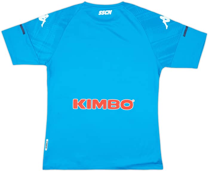2020-21 Napoli Kappa Training Shirt - 10/10 - (L)