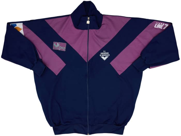 1990-91 Bordeaux Uhlsport Full Tracksuit - 7/10 - (L)