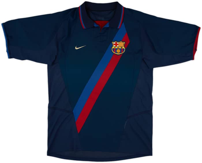 2002-03 Barcelona Player Issue Away Shirt Riquelme #10 - 8/10 - (L)