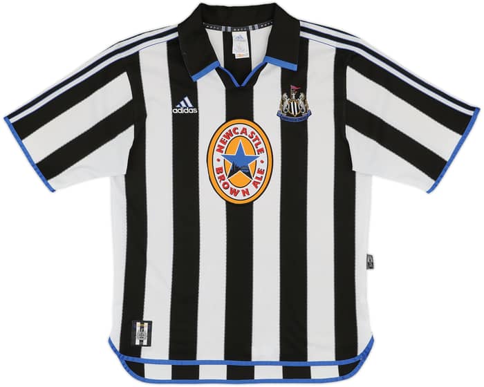 1999-00 Newcastle Home Shirt Shearer #9 - 7/10 - (L)