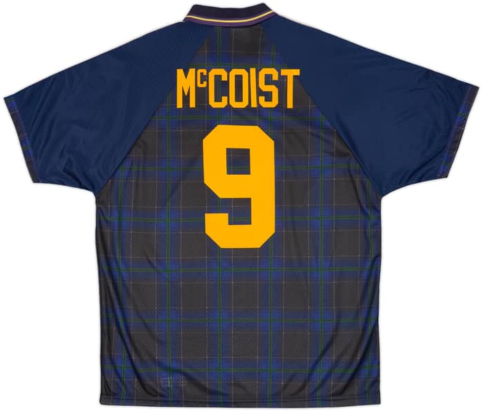1994-96 Scotland Home Shirt McCoist #9 - 10/10 - (XL)