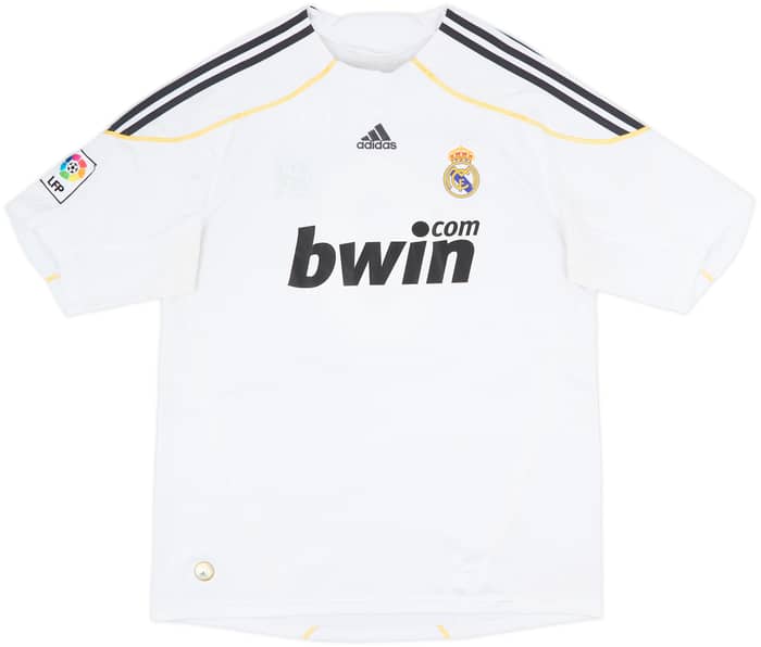 2009-10 Real Madrid Home Shirt Ronaldo #9 - 7/10 - (L)