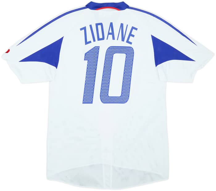2004-06 France Away Shirt Zidane #10 - 7/10 - (M)