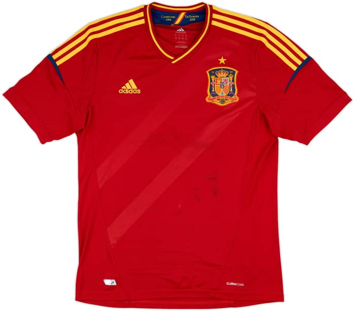 2011-12 Spain Home Shirt - 6/10 - (L)