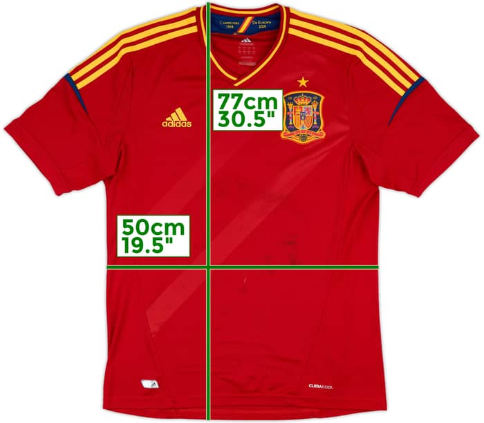 2011-12 Spain Home Shirt - 6/10 - (L)