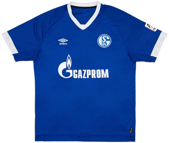 2018-19 Schalke Home Shirt - 7/10 - (XL)