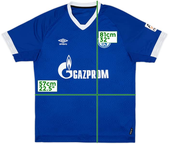 2018-19 Schalke Home Shirt - 7/10 - (XL)